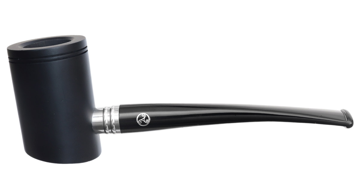 New Tobacco Pipes Rattray's Ahoy Smooth Black (9mm) (Seconds) Smokingpipes.eu