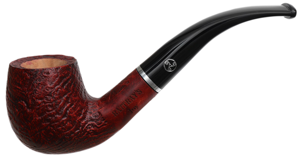 New Tobacco Pipes Rattray's Joy Sandblasted (8) (9mm) (Seconds) Smokingpipes.eu