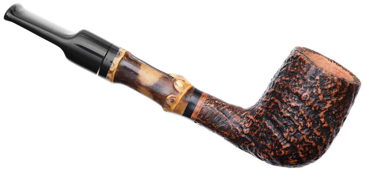 New Tobacco Pipes: Rattray's Bamboo Billiard Brown Sandblasted ...