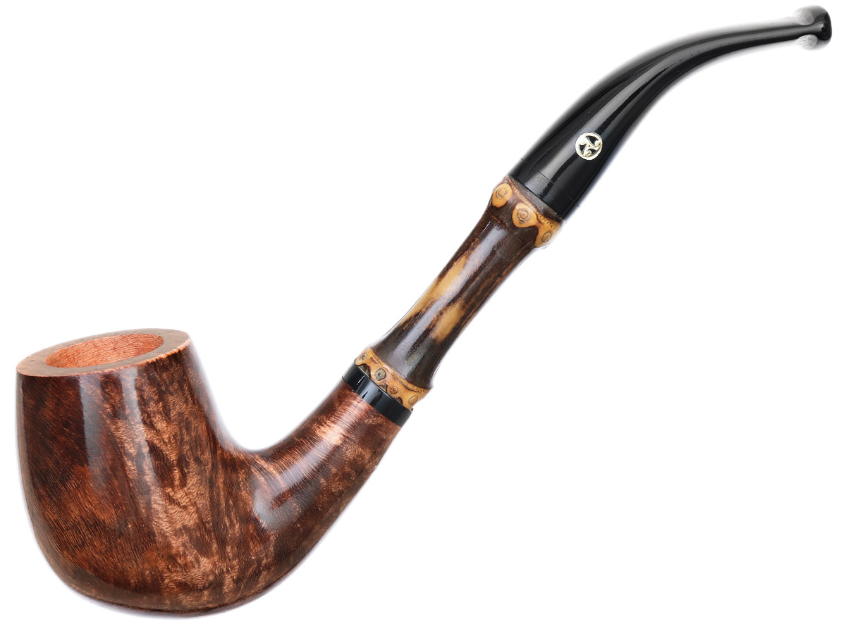 New Tobacco Pipes: Rattray's Bamboo Bent Billiard Brown Smooth ...