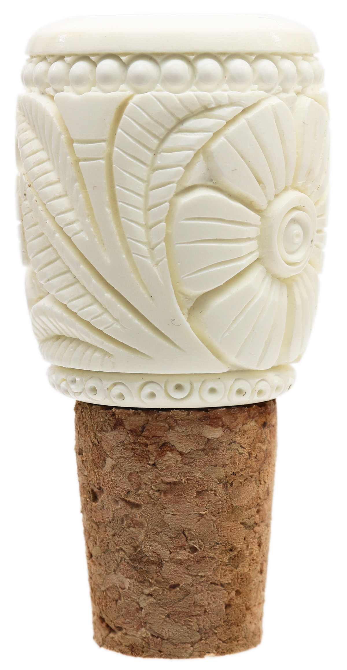 AKB Meerschaum Carved Floral Coloring Bowl