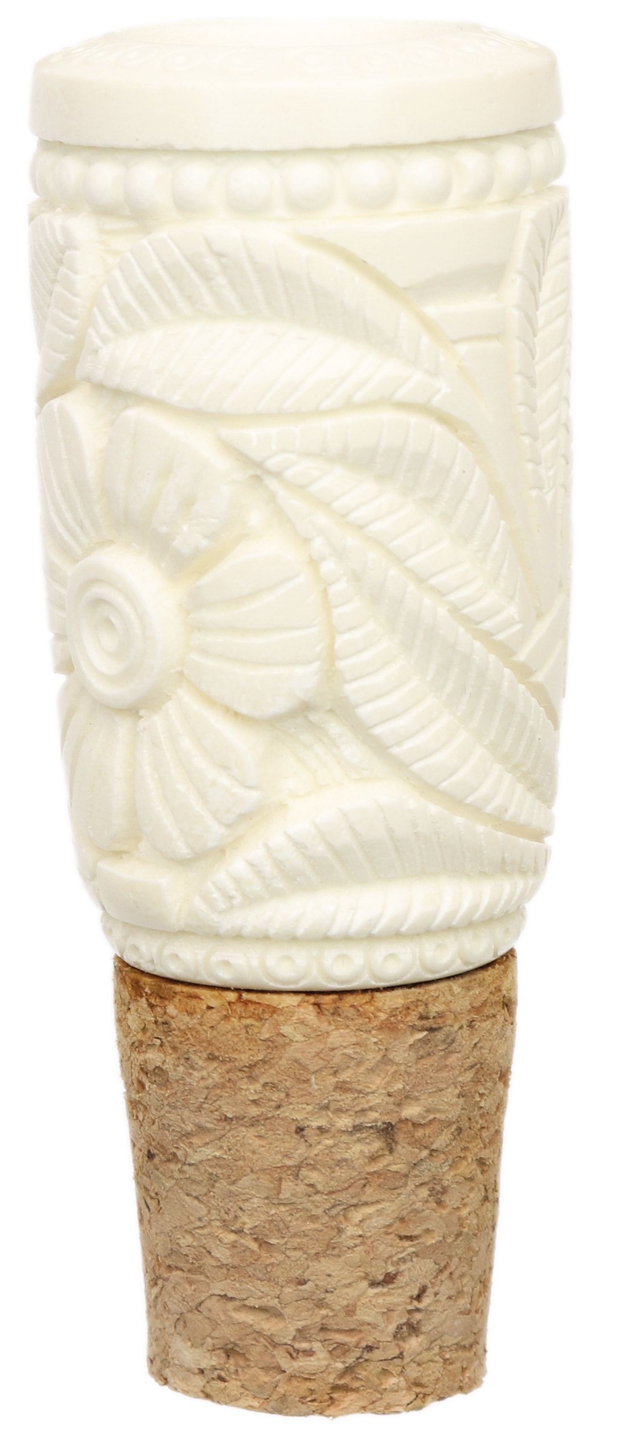 AKB Meerschaum Carved Floral Coloring Bowl