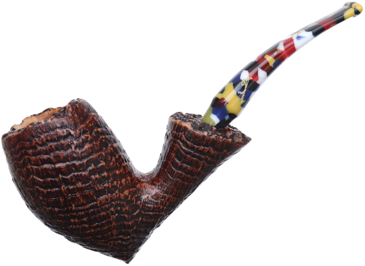 New Tobacco Pipes: Savinelli Autograph Autograph Sandblasted