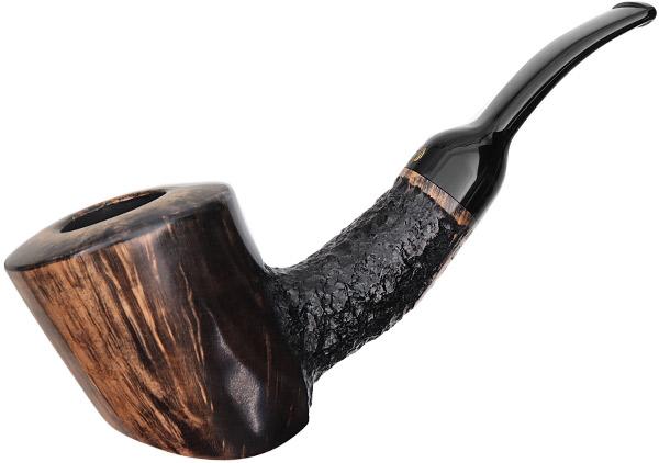 Winslow Crown Partially Rusticated Bent Dublin Freehand (Viking)