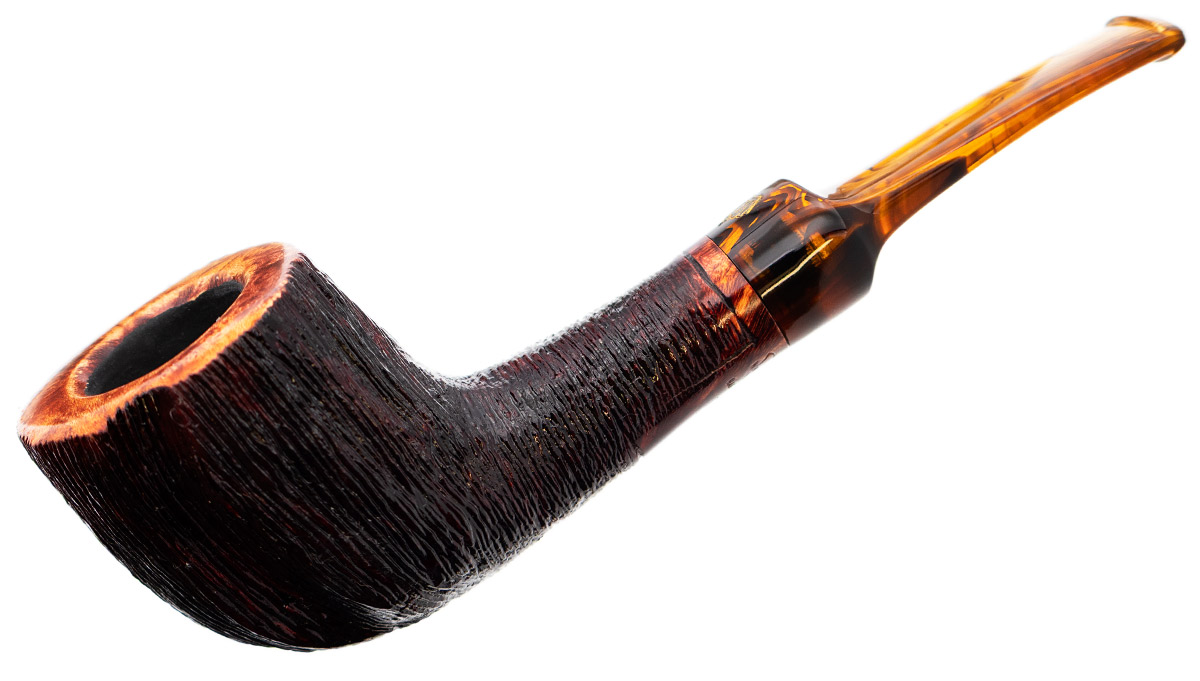 Winslow Crown Rusticated Bent Billiard (Viking)