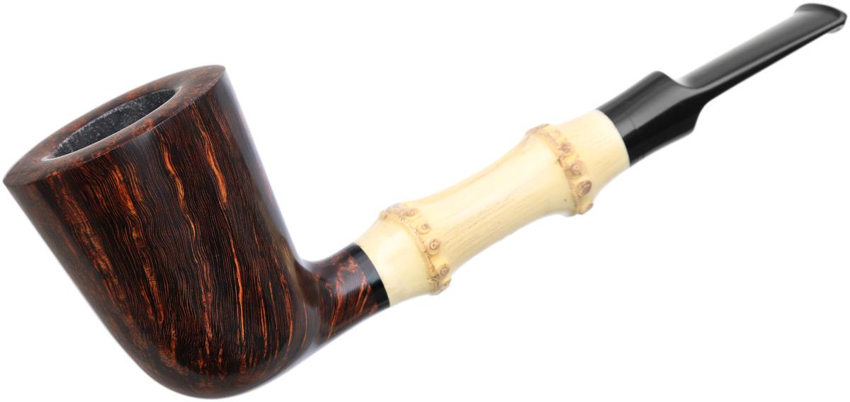 New Tobacco Pipes: Tom Eltang Smooth Dublin with Bamboo || Smokingpipes.eu