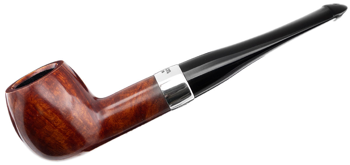Irish Seconds Smooth Billiard with Silver Band P-Lip (2)