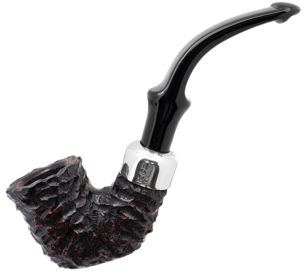 Irish Seconds Rusticated Calabash Army Mount P-Lip (3)