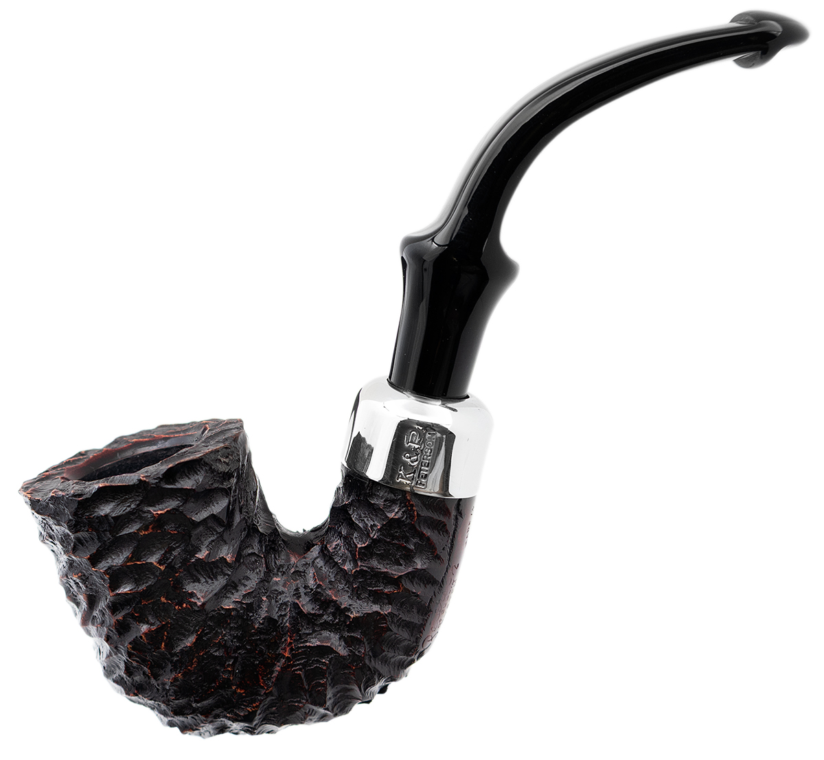 Irish Seconds Rusticated Calabash Army Mount P-Lip (3)
