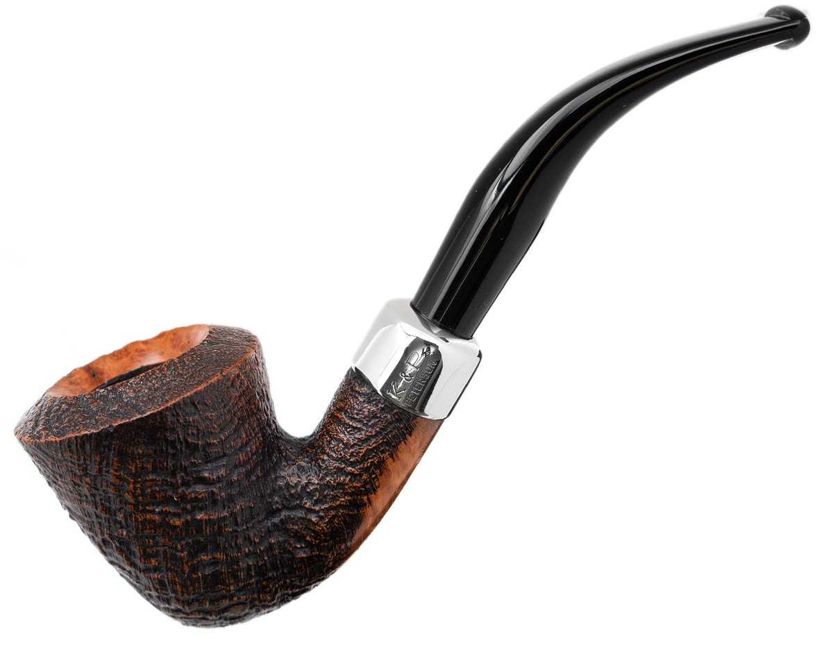 Irish Seconds Sandblasted Calabash with Army Mount Fishtail (3)