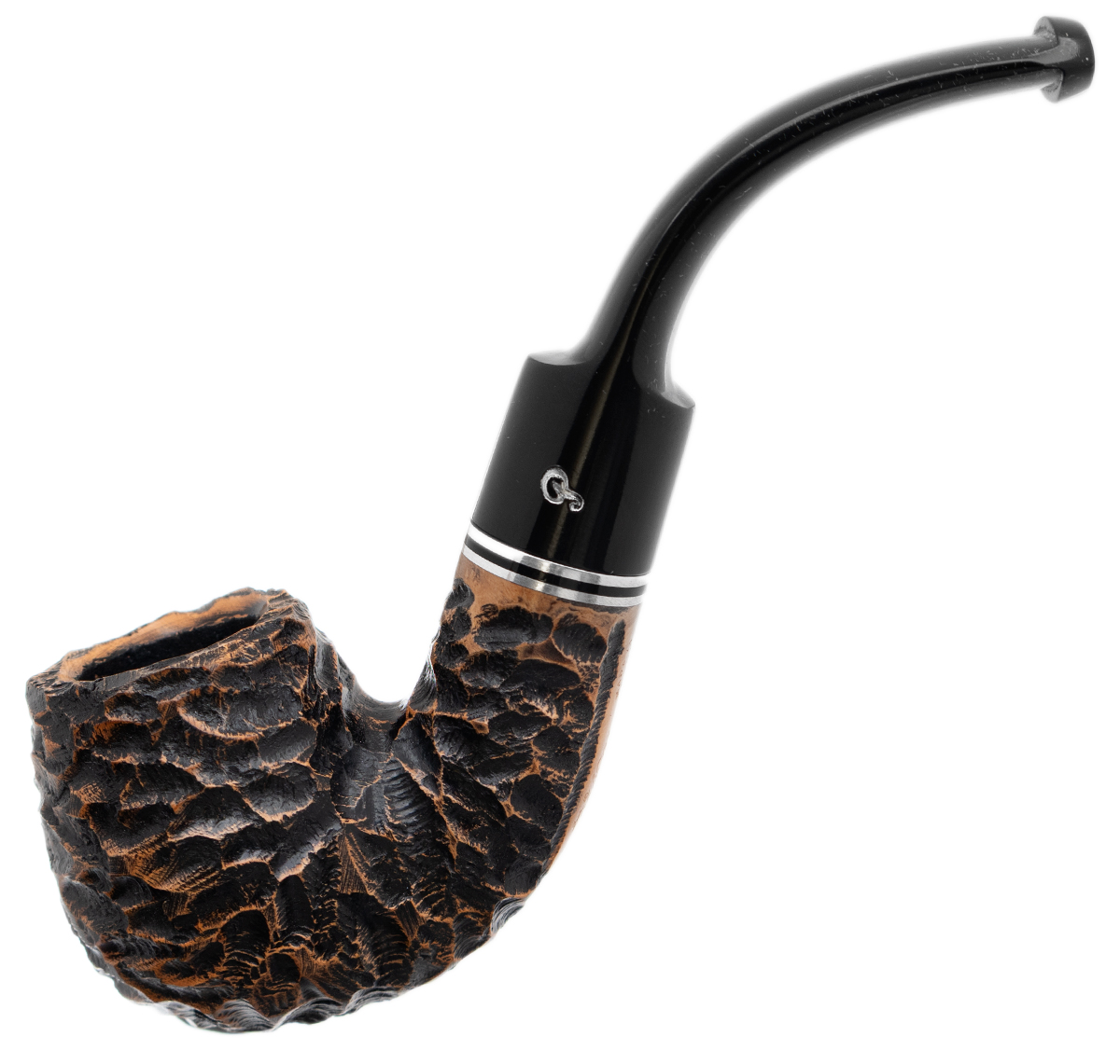 Irish Seconds Rusticated Bent Billiard Fishtail (3) (9mm)