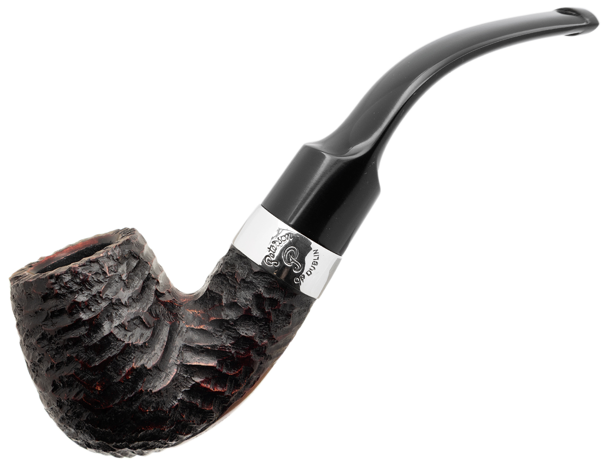 Irish Seconds Rusticated Bent Billiard Fishtail (3)