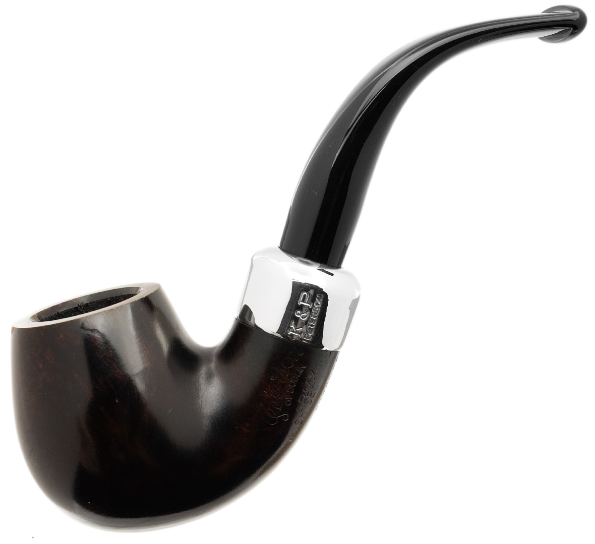 Irish Seconds Smooth Bent Billiard Army Mount Fishtail (3) (9mm)