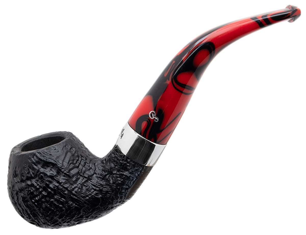 Irish Seconds Sandblasted Bent Apple Fishtail (3) (9mm)