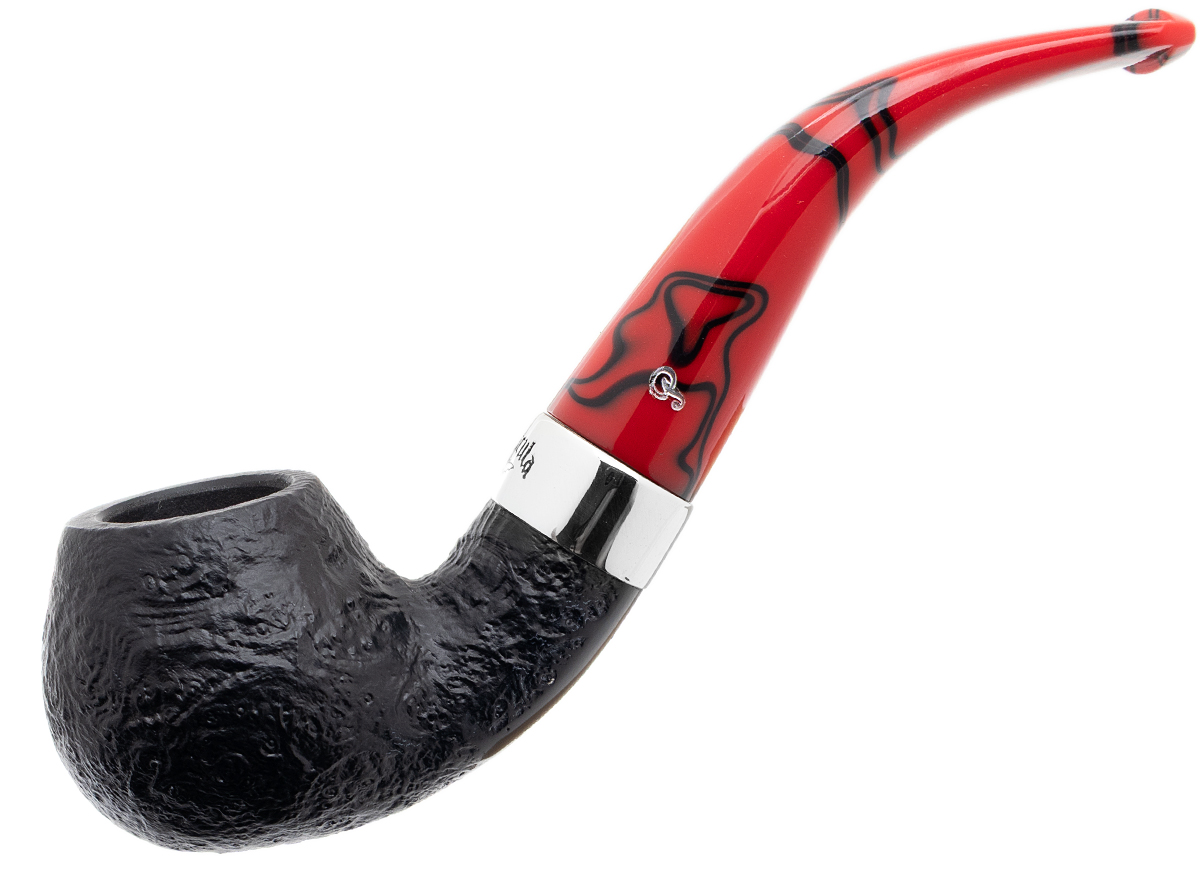 Irish Seconds Sandblasted Bent Apple Fishtail (3) (9mm)