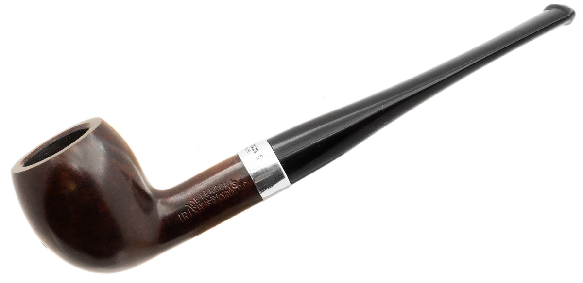 Irish Seconds Smooth Pear with Silver Band Fishtail (3)