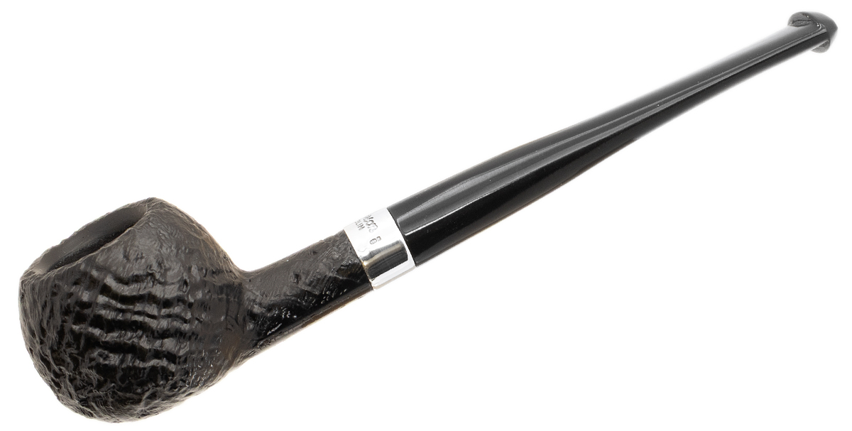 Irish Seconds Sandblasted Prince with Silver Band Fishtail (3)