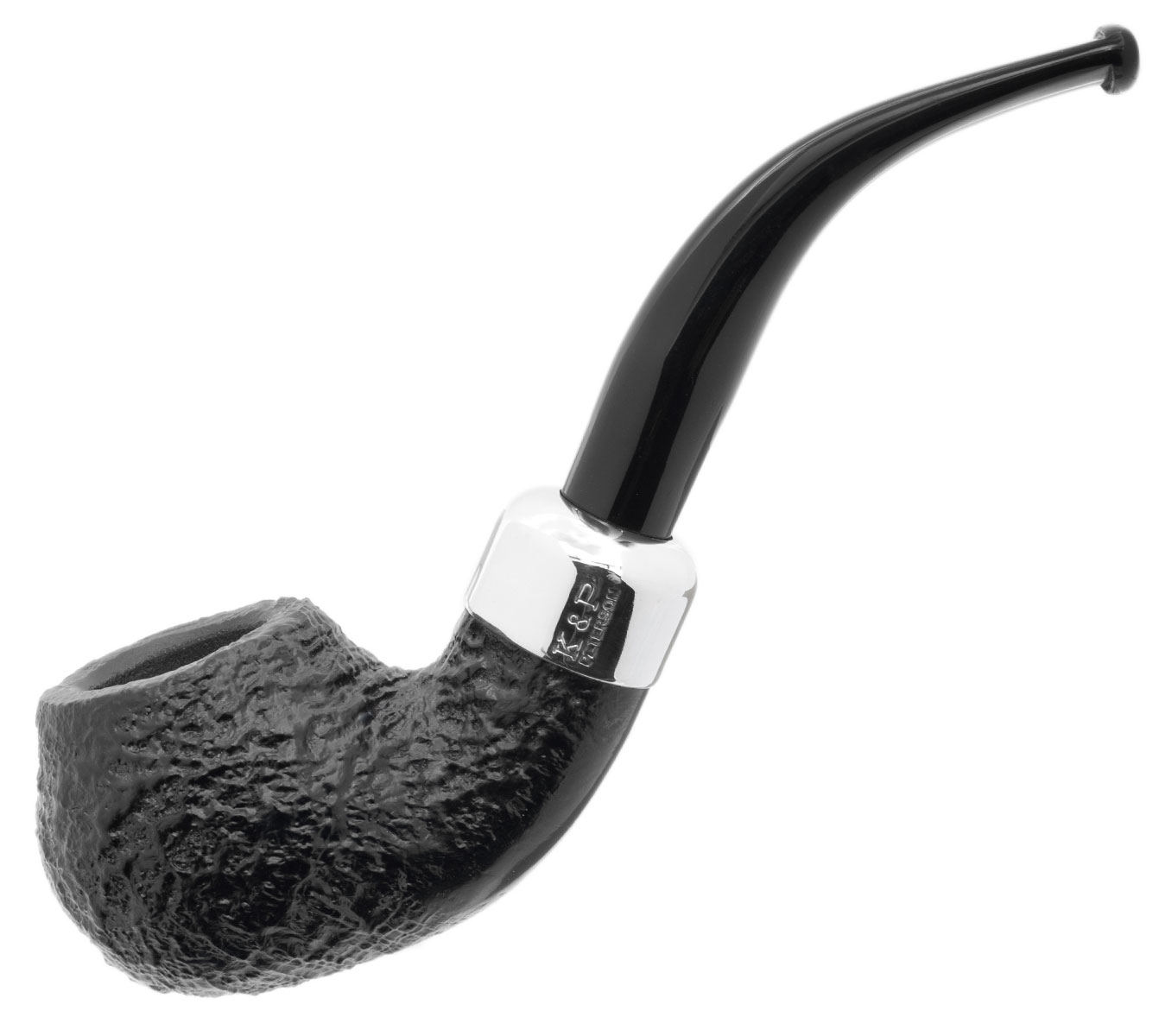 Irish Seconds Sandblasted Bent Apple Army Mount Fishtail (3) (9mm)