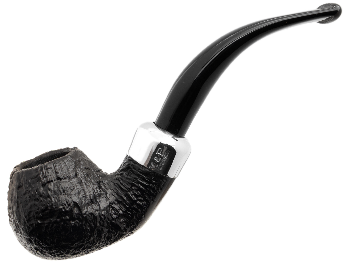 Irish Seconds Sandblasted Bent Apple Army Mount Fishtail (3) (9mm)