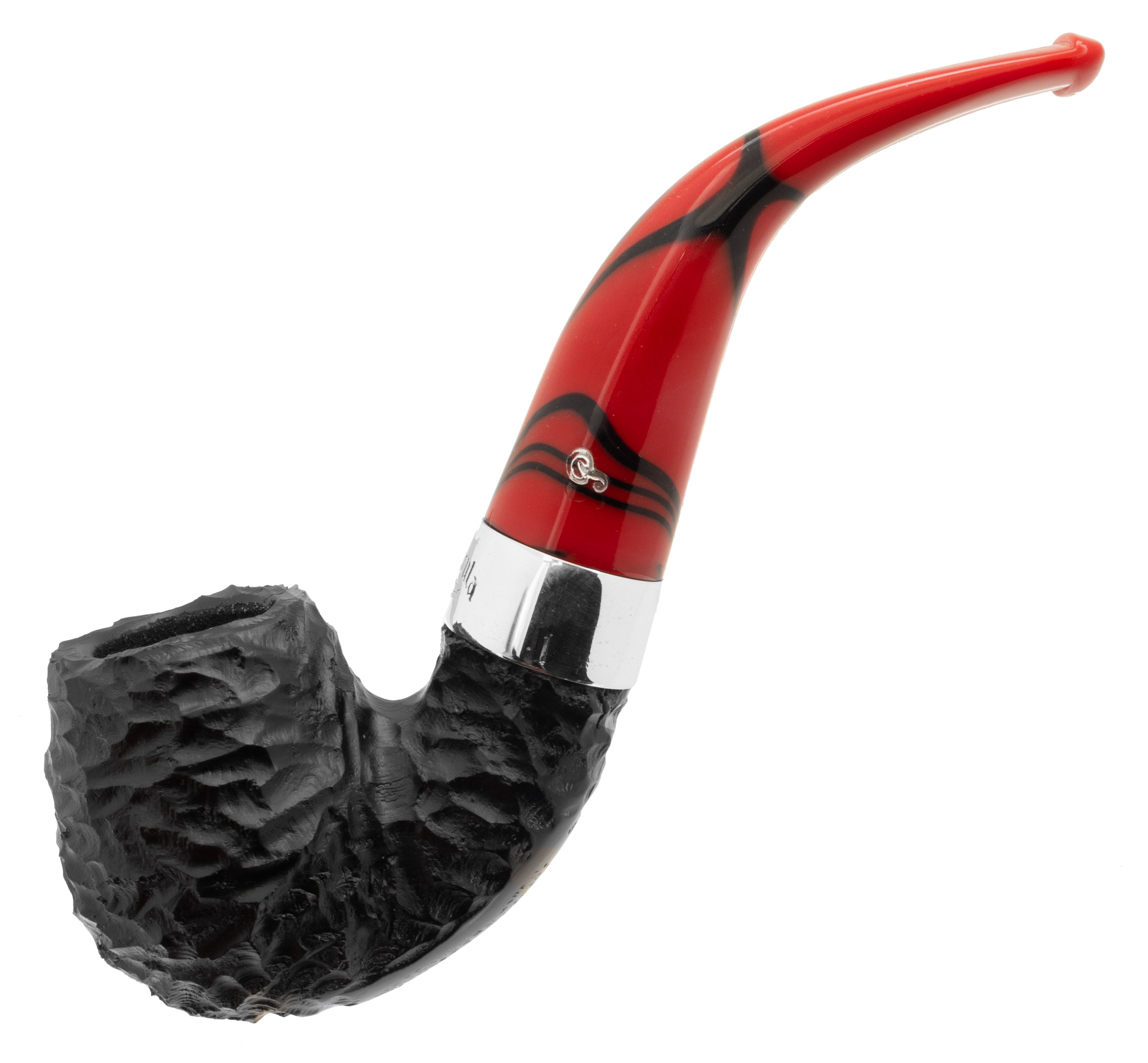 Irish Seconds Rusticated Bent Billiard Fishtail (3)