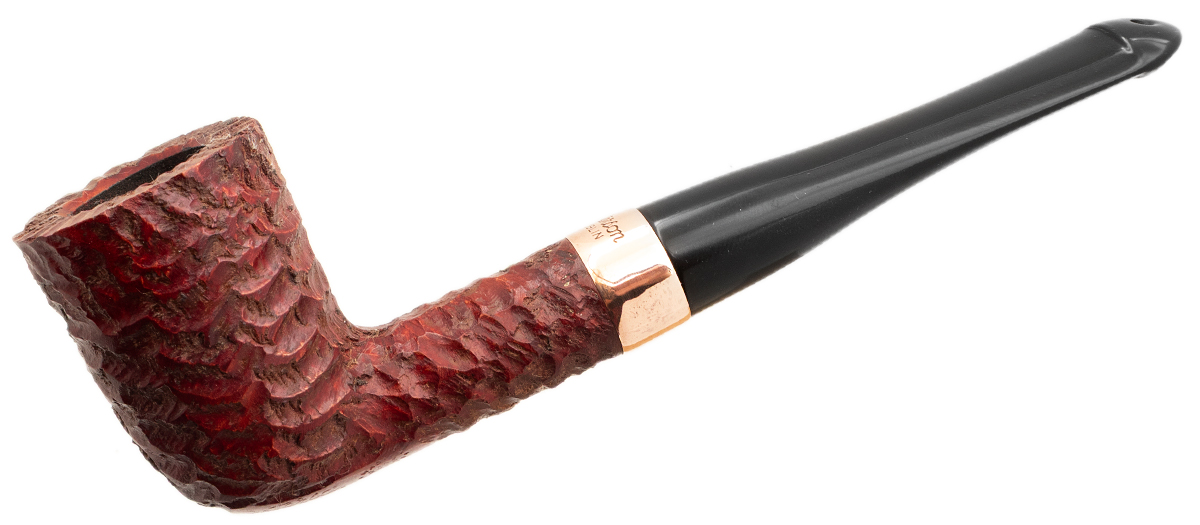 Irish Seconds Rusticated Billiard with Copper Band P-Lip (3)