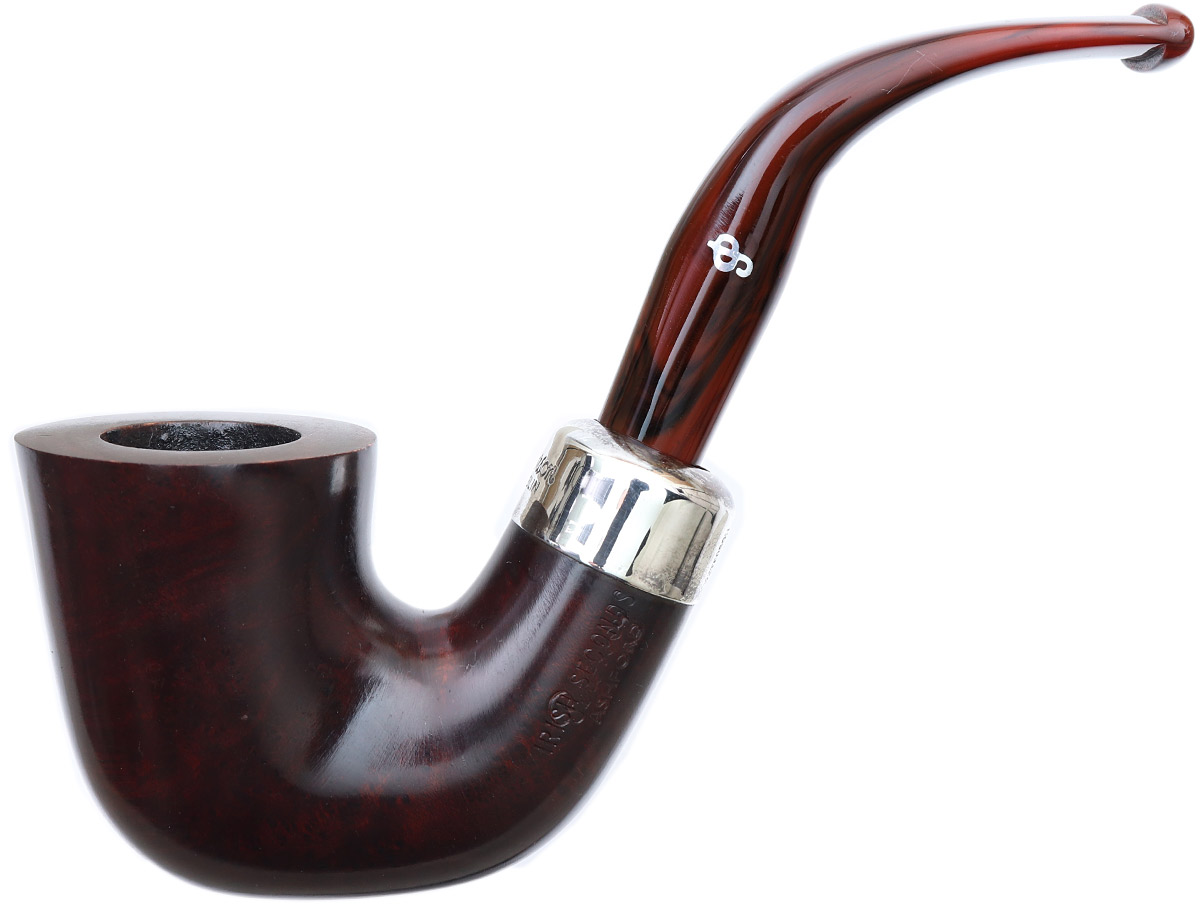Irish Seconds Smooth Bent Dublin with Silver Army Mount Fishtail (2)