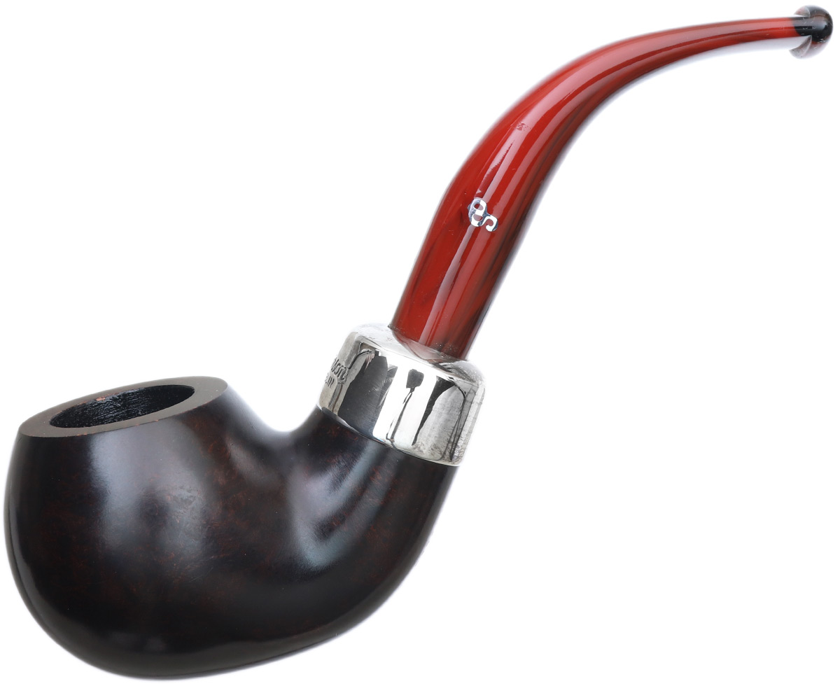 Irish Seconds Smooth Bent Apple with Silver Army Mount Fishtail (2)