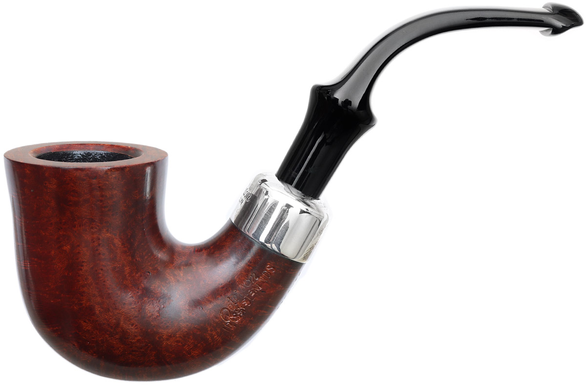 Irish Seconds Smooth Bent Dublin with Silver Army Mount P-Lip (2)