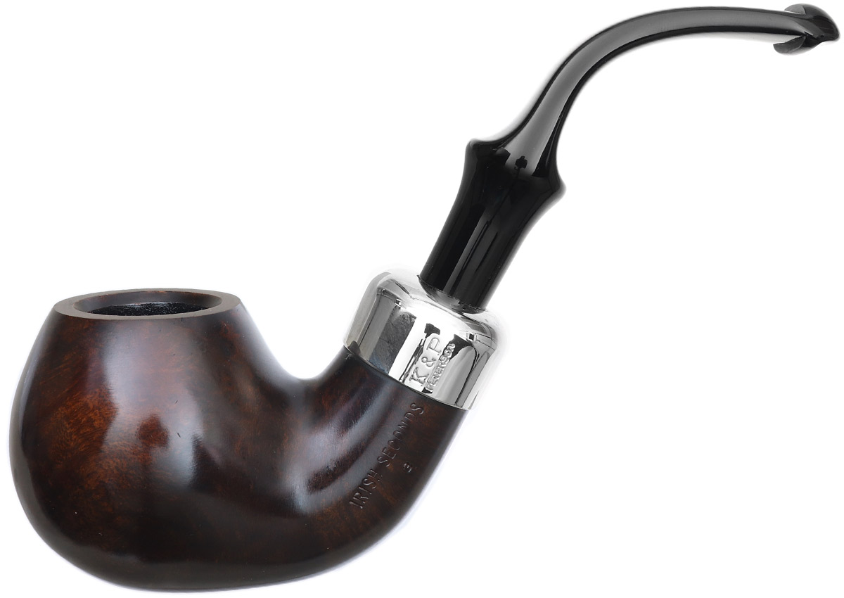 Irish Seconds Smooth Bent Apple with Army Mount P-Lip (9mm) (3)