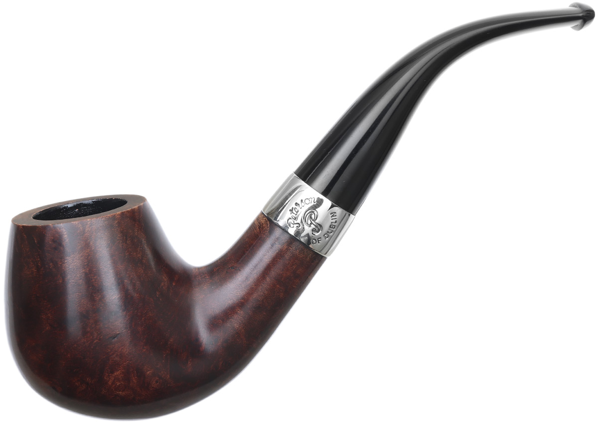 Irish Seconds Smooth Bent Apple with Nickel Band Fishtail (3)