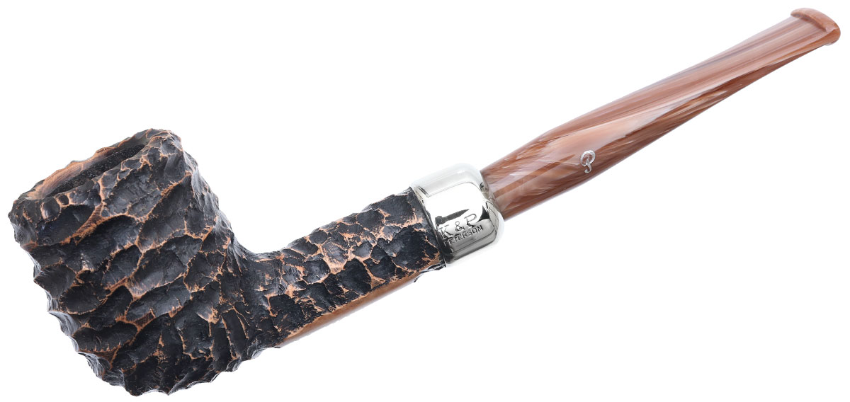 Irish Seconds Rusticated Billiard with Army Mount Fishtail (3)