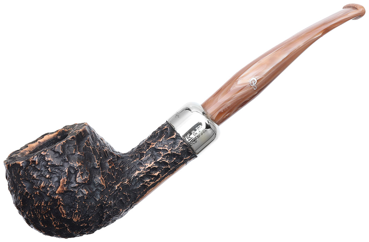 Irish Seconds Rusticated Bent Apple with Army Mount (9mm) (3)