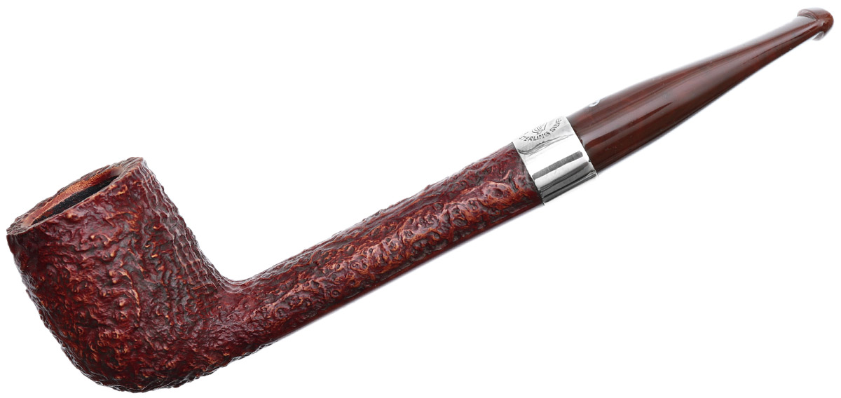 Irish Seconds Sandblasted Canadian with Silver Band Fishtail (2)