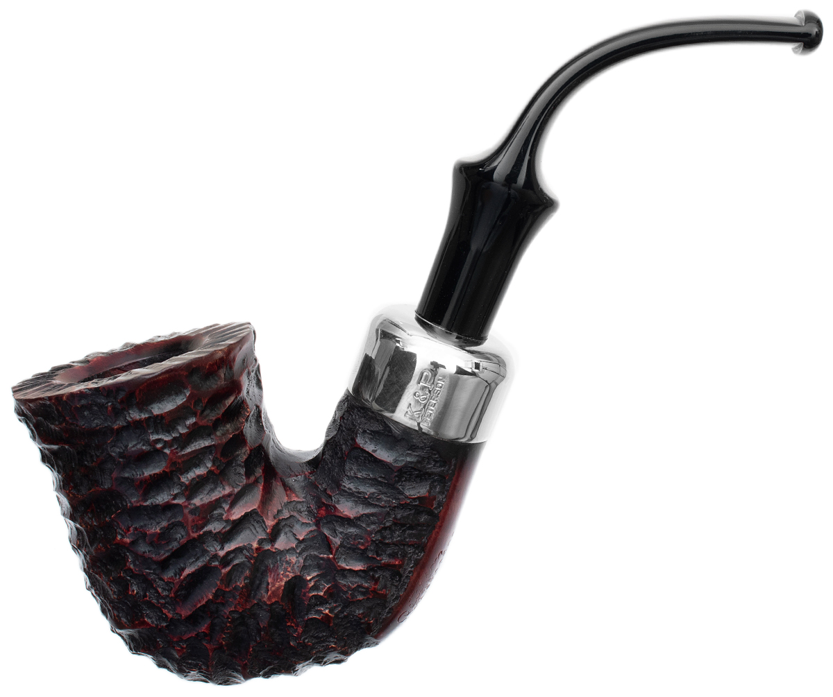 Irish Seconds Rusticated Calabash with Army Mount Fishtail (3)
