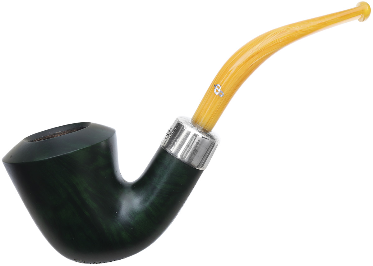 Irish Seconds Smooth Calabash with Silver Army Mount Fishtail (3)