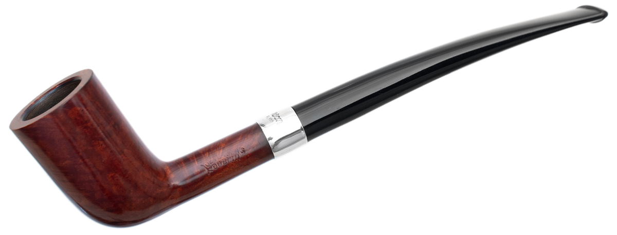 Irish Seconds Smooth Bent Dublin with Silver Band Fishtail (2)