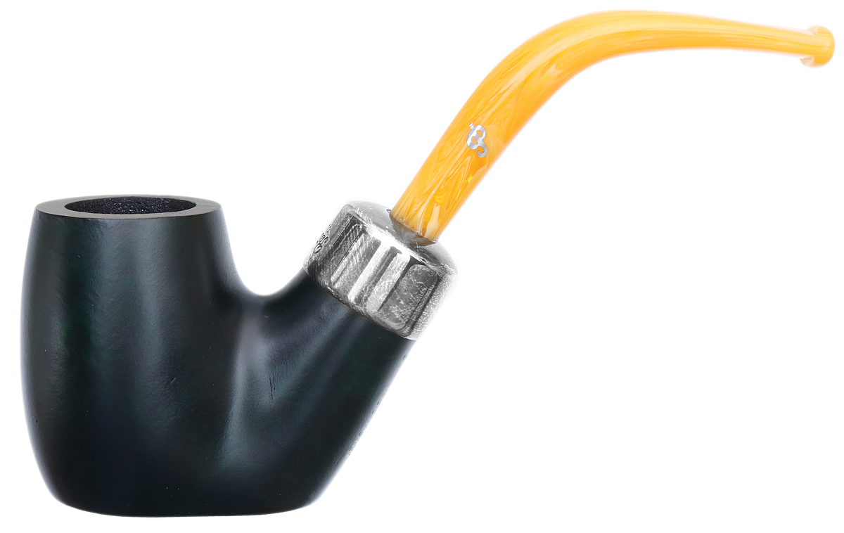 Irish Seconds Smooth Oom Paul with Silver Army Mount Fishtail (3)