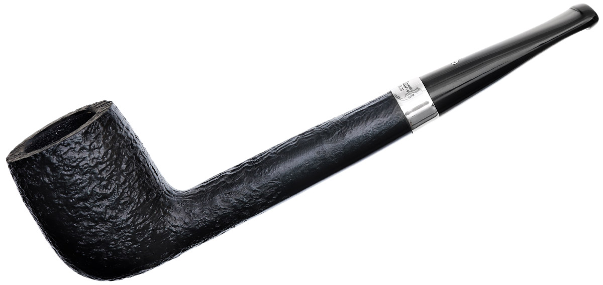 New Tobacco Pipes: Irish Seconds Sandblasted Canadian with Silver Band ...