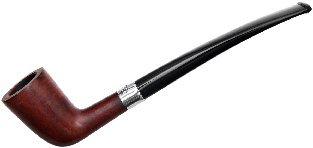 Irish Seconds Smooth Bent Dublin with Silver Band Fishtail (2)
