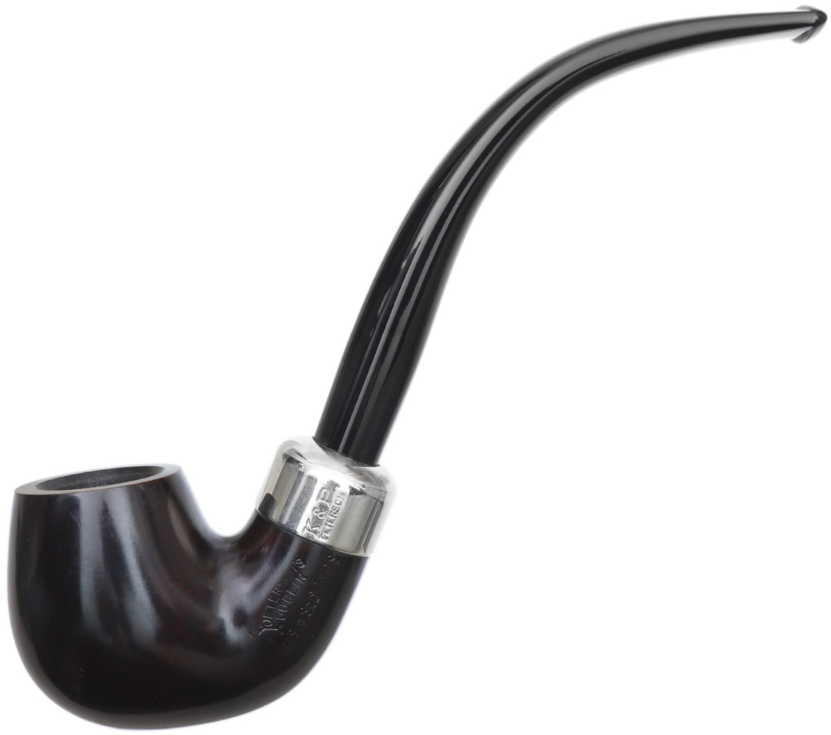 Irish Seconds Smooth Bent Billiard with Army Mount Fishtail (3) (9mm)