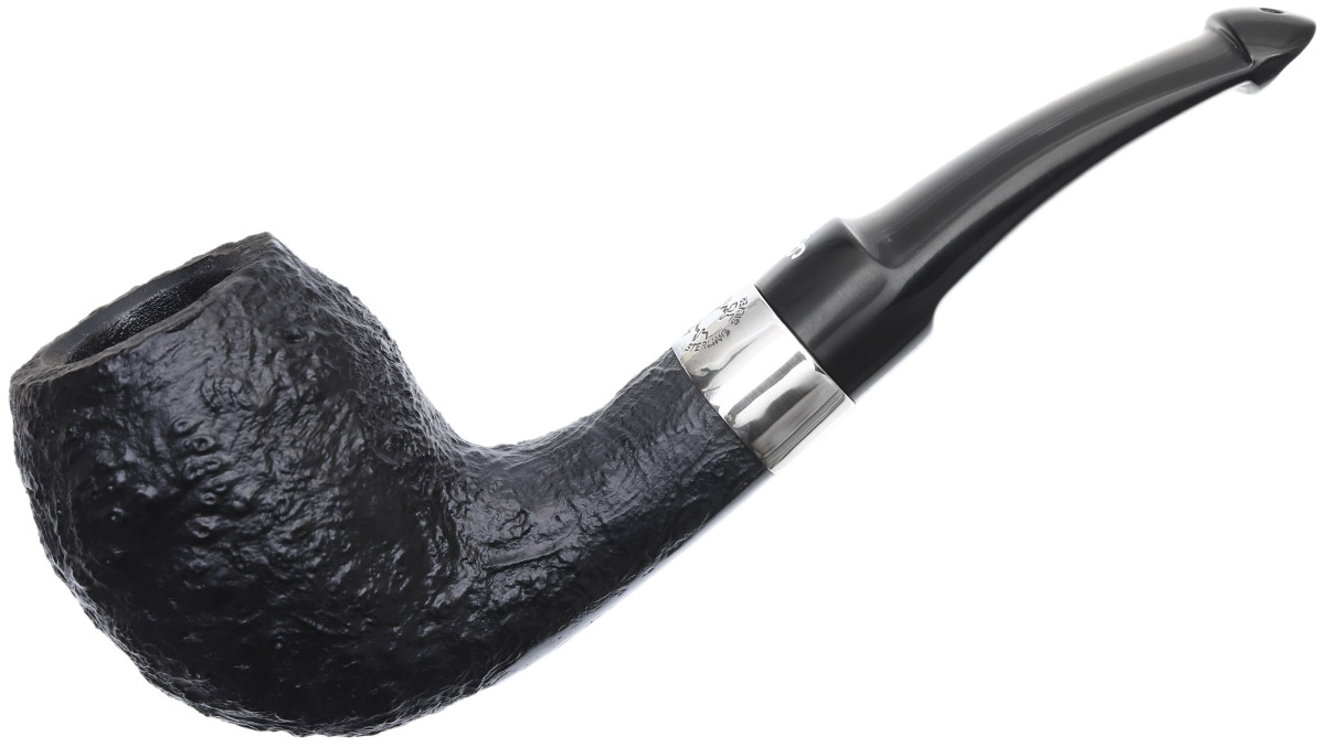 Irish Seconds Sandblasted Bent Egg with Silver Band P-Lip (2)