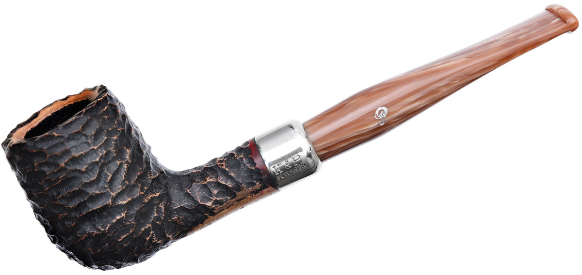 Irish Seconds Rusticated Billiard with Army Mount Fishtail (3)