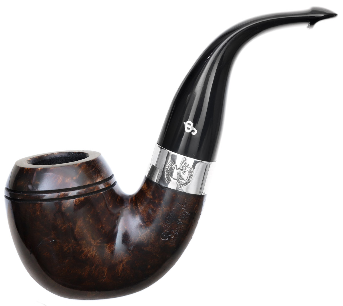 Irish Seconds Smooth Rhodesian with Silver Band P-Lip (2)