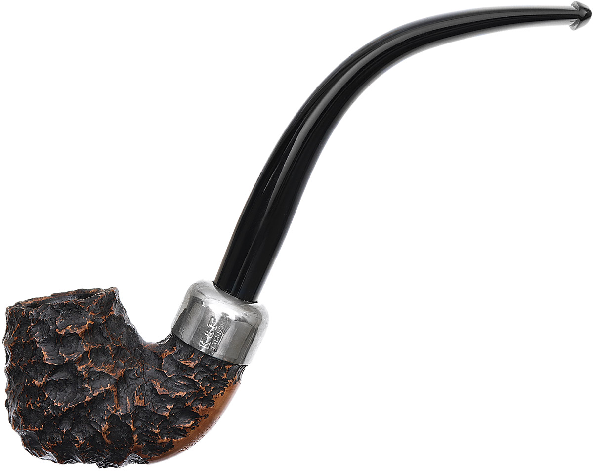 Irish Seconds Rusticated Bent Billiard with Army Mount Fishtail (3)