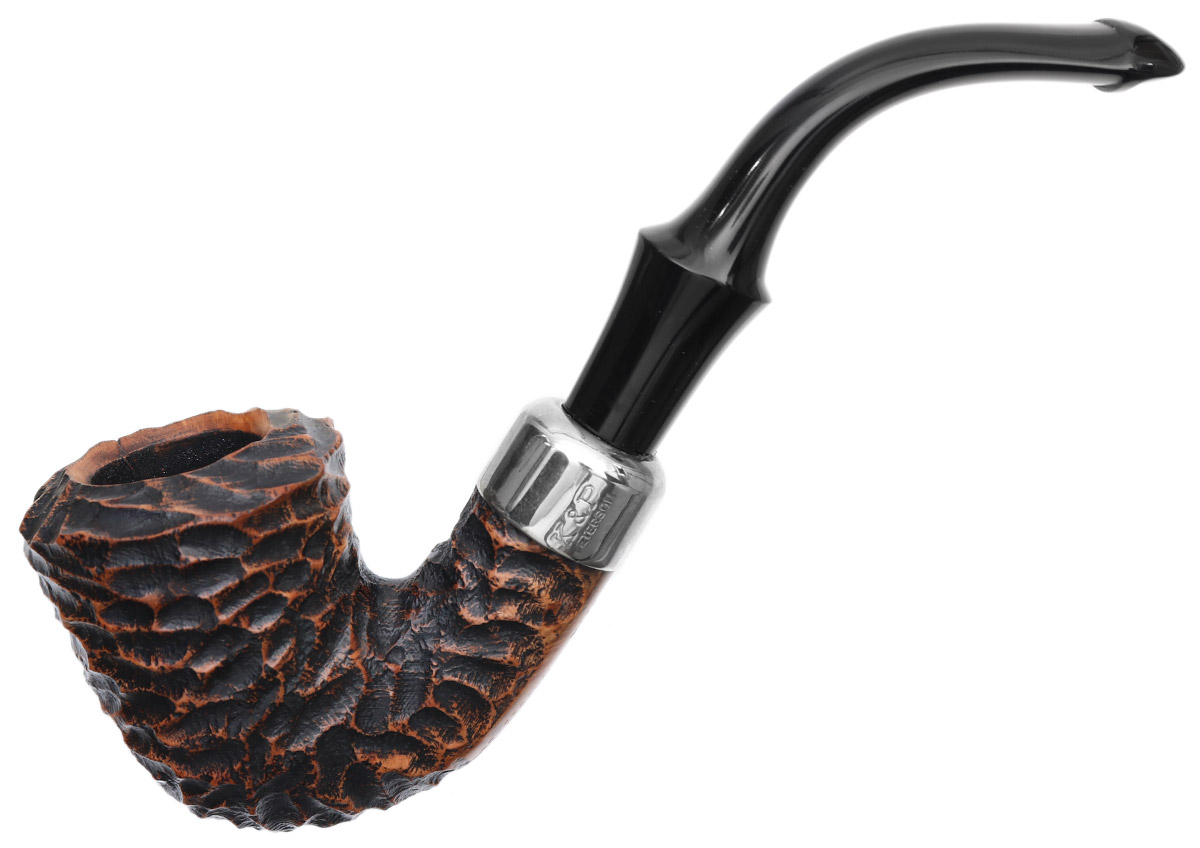 Irish Seconds Rusticated Calabash with Army Mount P-Lip (3)