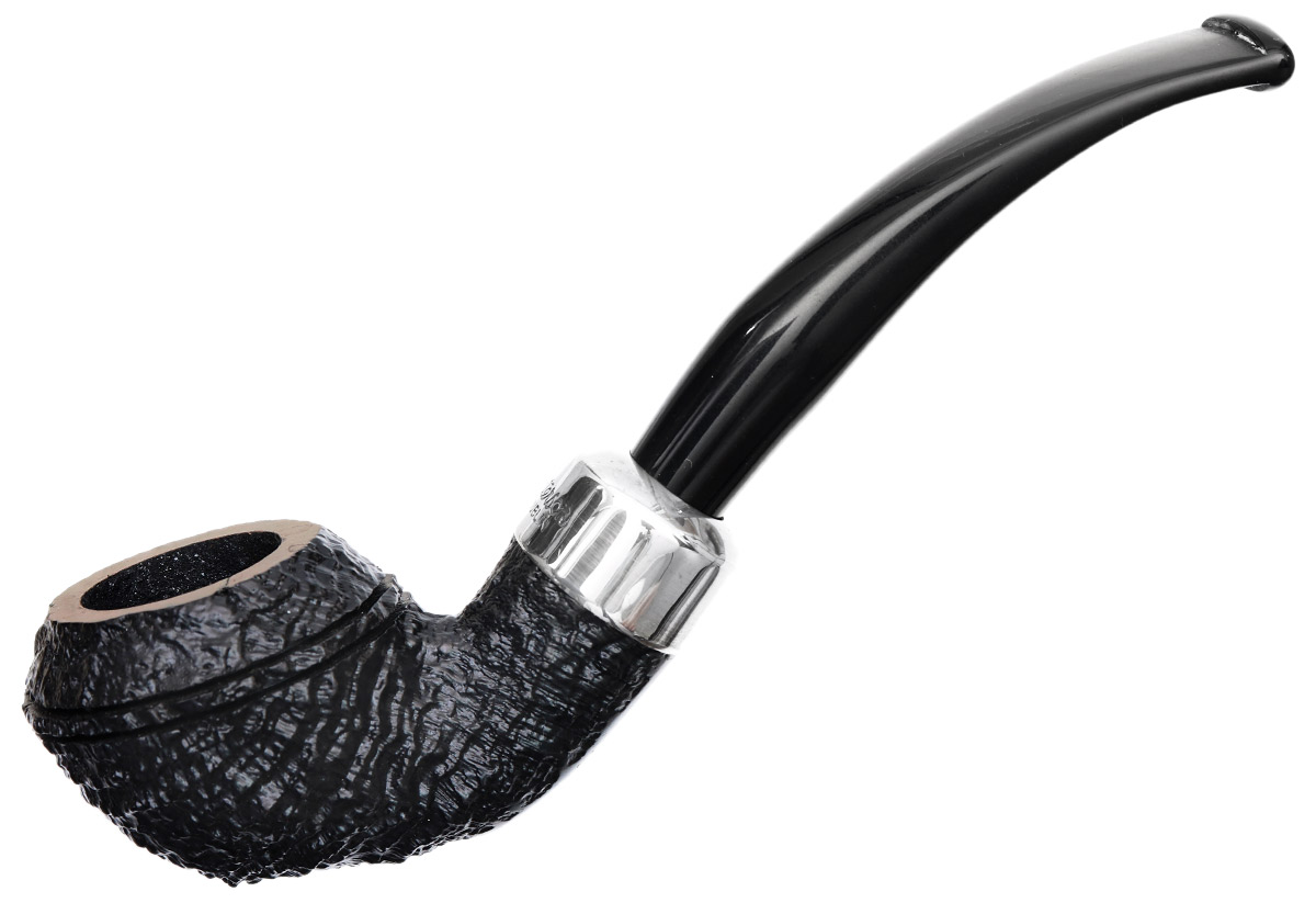 Irish Seconds Sandblasted Rhodesian with Silver Band Fishtail (2)