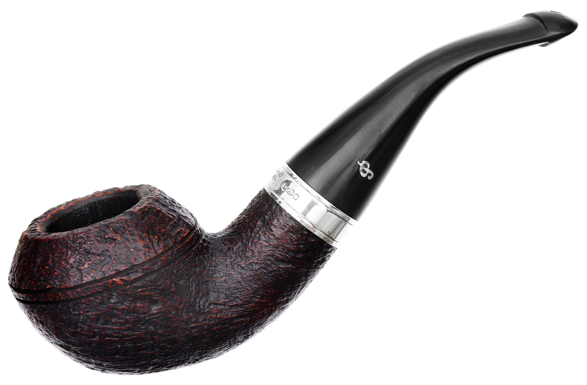 Irish Seconds Sandblasted Rhodesian with Siver Band P-Lip (2)