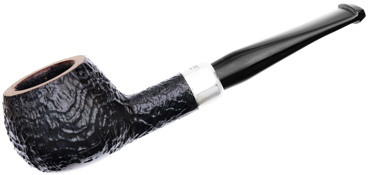 Irish Seconds Sandblasted Prince with Silver Army Mount Fishtail (2)