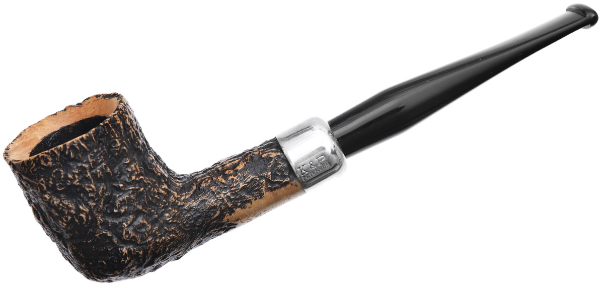 Irish Seconds Sandblasted Billiard with Army Mount Fishtail (3) (9mm)