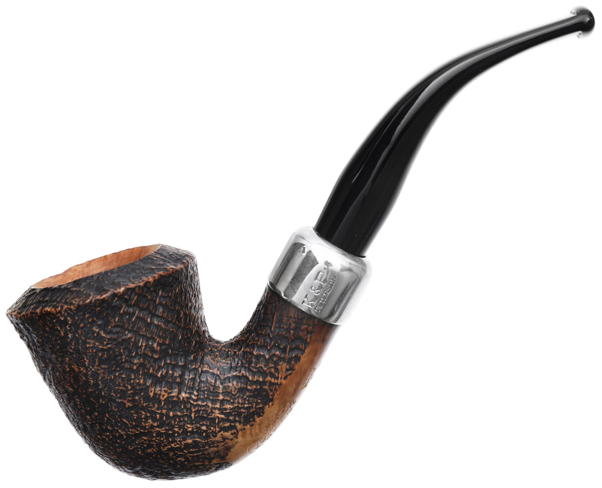 Irish Seconds Sandblasted Calabash with Army Mount Fishtail (3) (9mm)